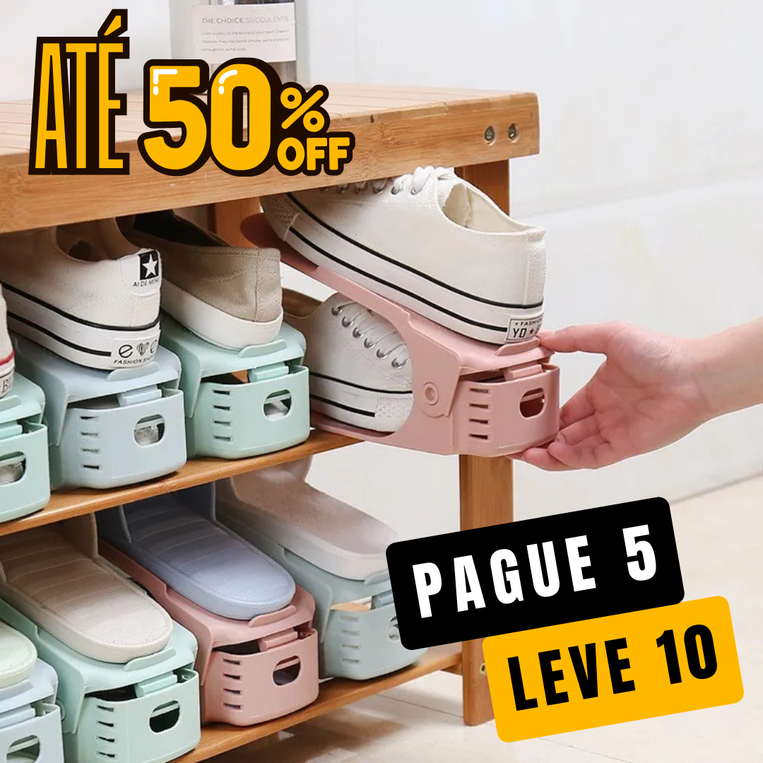 Organizador de Calçados - Pague 5 Leve 10