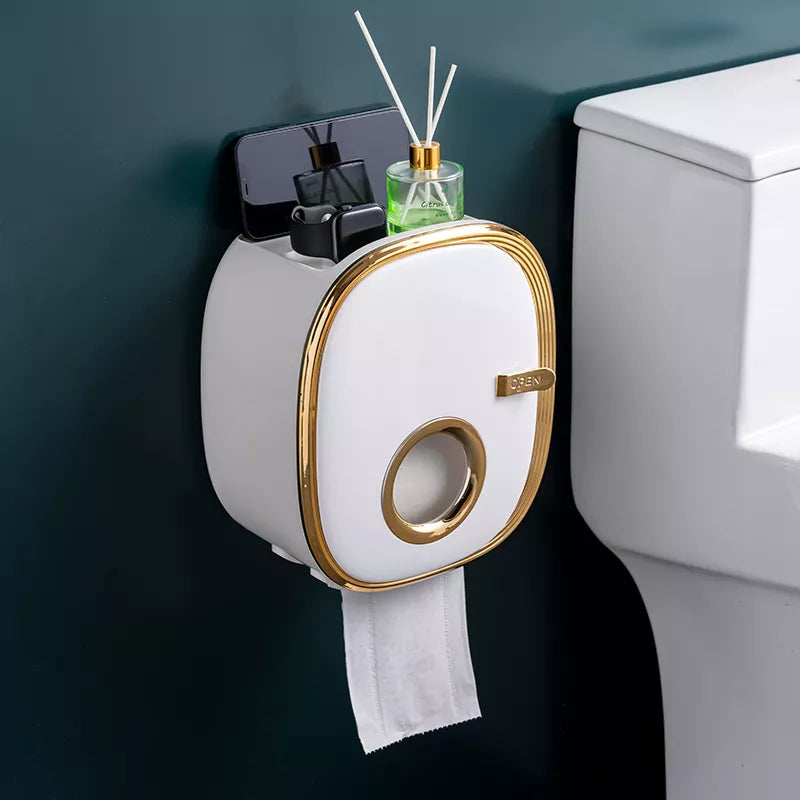 Adicione um toque de sofisticação ao seu banheiro com o Porta Papel Higiênico com Suporte da Organize Já. Mais do que um simples suporte, este item é uma peça essencial para manter seu banheiro organizado, garantindo praticidade com estilo. Da loja lojaorganizeja.com
