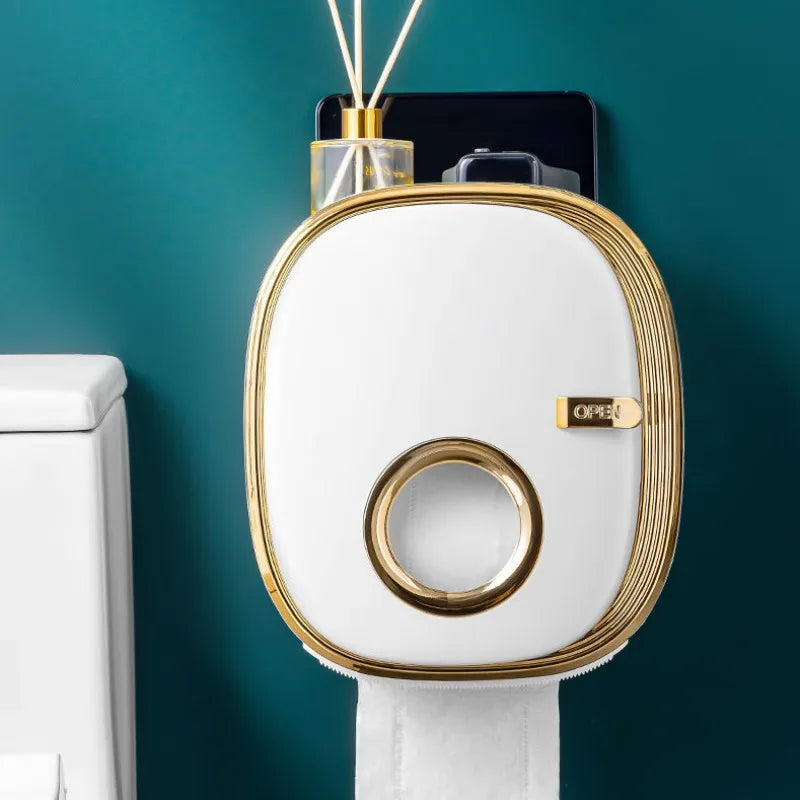 Adicione um toque de sofisticação ao seu banheiro com o Porta Papel Higiênico com Suporte da Organize Já. Mais do que um simples suporte, este item é uma peça essencial para manter seu banheiro organizado, garantindo praticidade com estilo. Da loja lojaorganizeja.com