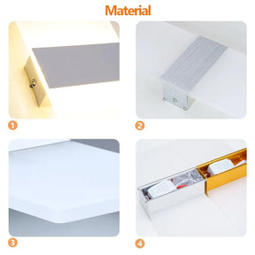 Adicione elegância e funcionalidade ao seu espaço com a Arandela de Parede Minimalista Acrylic, que combina um design limpo e moderno com materiais de alta qualidade. Da lojaorganizeja.com