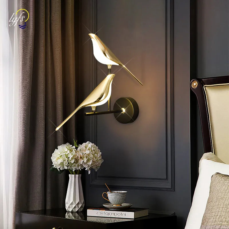 Transforme sua decoração com a elegância minimalista da Arandela de Parede Nórdica Bird, que une funcionalidade e arte em um design inspirado na leveza dos pássaros. Da lojaorganizeja.com