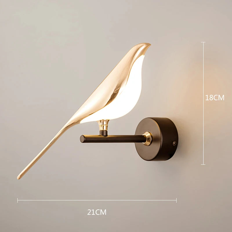 Transforme sua decoração com a elegância minimalista da Arandela de Parede Nórdica Bird, que une funcionalidade e arte em um design inspirado na leveza dos pássaros. Da lojaorganizeja.com