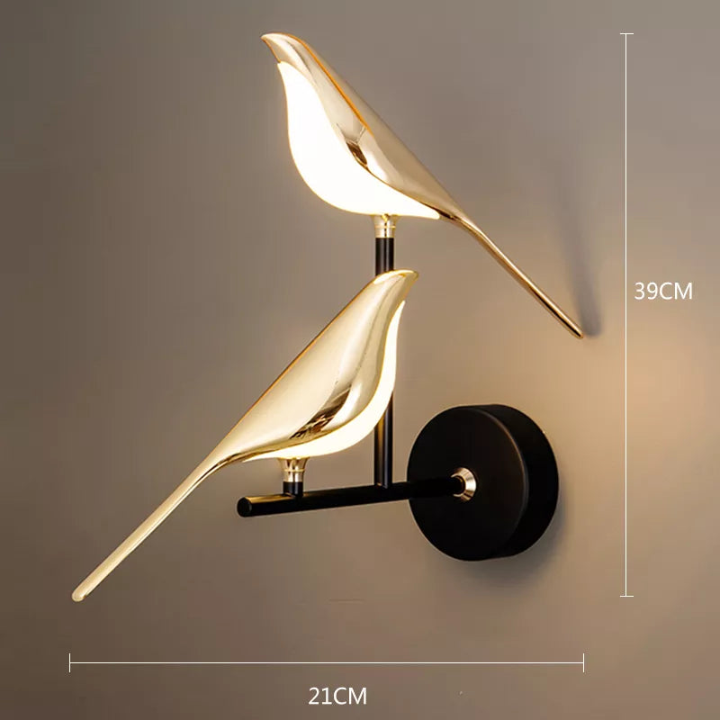 Transforme sua decoração com a elegância minimalista da Arandela de Parede Nórdica Bird, que une funcionalidade e arte em um design inspirado na leveza dos pássaros. Da lojaorganizeja.com