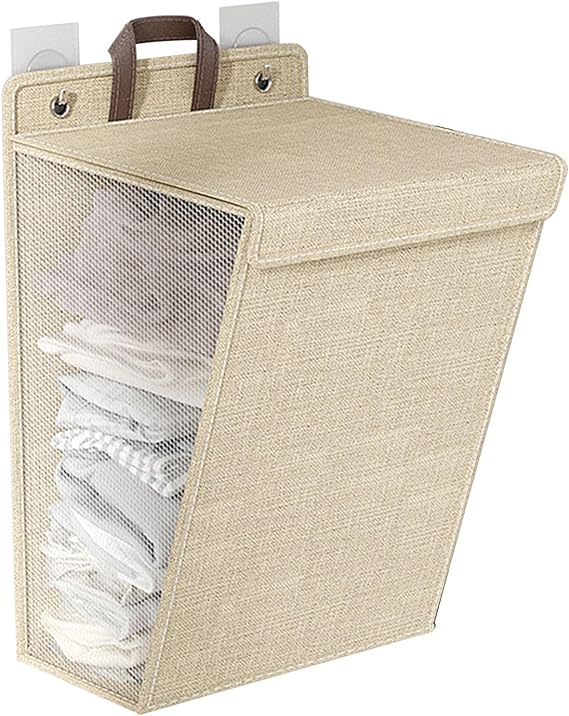 Descubra a solução perfeita para manter suas roupas sempre organizadas e ao alcance das mãos com nosso Cesto Organizador de Roupas Pendurado. Da lojaorganizeja.com