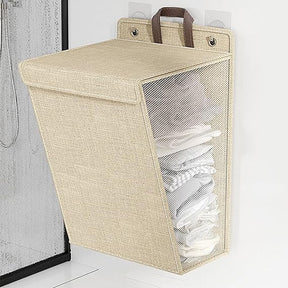 Descubra a solução perfeita para manter suas roupas sempre organizadas e ao alcance das mãos com nosso Cesto Organizador de Roupas Pendurado. Da lojaorganizeja.com