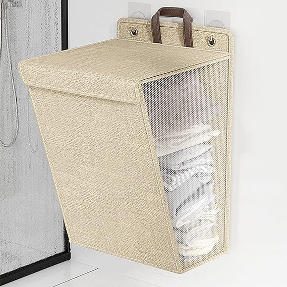 Descubra a solução perfeita para manter suas roupas sempre organizadas e ao alcance das mãos com nosso Cesto Organizador de Roupas Pendurado. Da lojaorganizeja.com