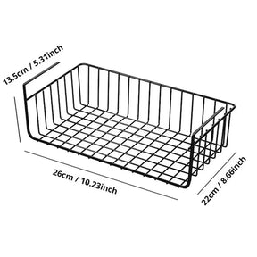 O Cesto de Armazenamento para Estantes é a solução perfeita para otimizar seus espaços e organizar seus pertences com estilo. Da lojaorganizeja.com