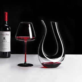 Realce o sabor do seu vinho! Decantado de Vinho Recipiente de Vidro Cisne Decantado da Organize Já. Elegância e sofisticação em cada gole. Da lojaorganizeja.com