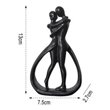 Celebre o amor e a conexão com a Escultura Decorativa Estátua Romance. Da lojaorganizeja.com