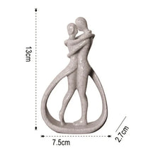 Celebre o amor e a conexão com a Escultura Decorativa Estátua Romance. Da lojaorganizeja.com