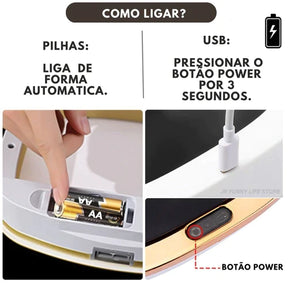 Transforme a maneira como você lida com o lixo no seu banheiro com a Lixeira para Banheiro com Sensor de 12 Litros da loja lojaorganizeja.com