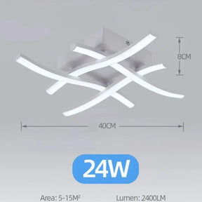 Luminária de Teto para Sala Minimalista linhas limpas e uma aparência despojada, esta luminária de teto complementa a estética minimalista da sua sala sem sobrecarregar o ambiente. Da lojaorganizeja.com 