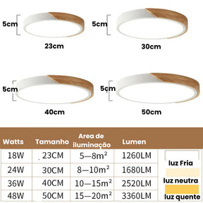 Modernidade e praticidade se unem na Luminária de Teto Plafon Smart LED com Controle Remoto, projetada para trazer conforto e elegância a qualquer ambiente. Da lojaorganizeja.com