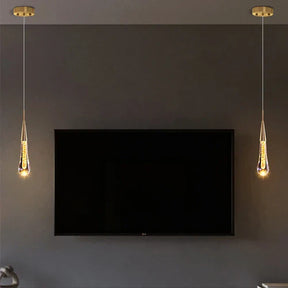 Eleve o design da sua casa com a elegância cristalina da Luminária Pendente Quartz Glass LED. Da lojaorganizeja.com