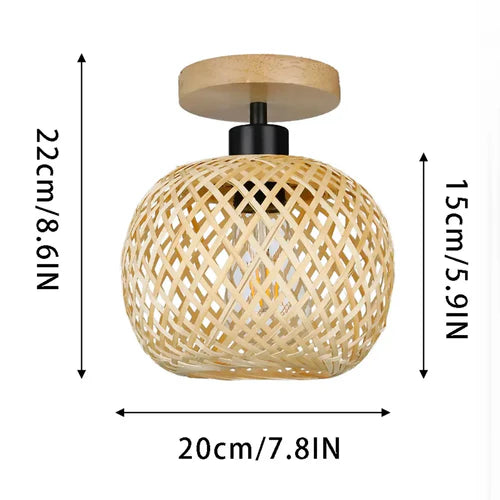 Transforme seu ambiente com o Lustre Bamboo Aura, uma peça única que combina o charme natural do bambu com um design contemporâneo. Da lojaorganizeja.com