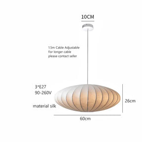 Transforme seus espaços com o Lustre LED Serenity Oval, a escolha ideal para quem busca sofisticação e iluminação perfeita. Da lojaorganizeja.com