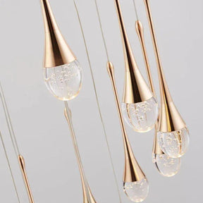 O Lustre Pendente Crystal Drop é a escolha perfeita para quem busca um toque de requinte e exclusividade. Da lojaorganizeja.com