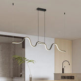 Transforme qualquer ambiente com o toque minimalista e sofisticado do Lustre Pendente Elara Minimalista LED. Da lojaorganizeja.com