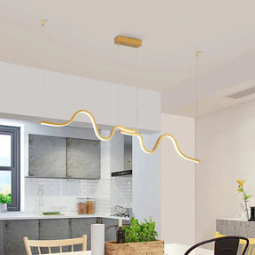 Transforme qualquer ambiente com o toque minimalista e sofisticado do Lustre Pendente Elara Minimalista LED. Da lojaorganizeja.com