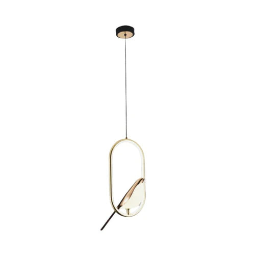 O Lustre Pendente Golden Bird é um verdadeiro espetáculo de design, ideal para quem quer dar um toque artístico e sofisticado ao ambiente. Da lojaorganizeja.com