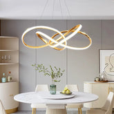 Transforme sua experiência de iluminação com o Lustre Para Sala Executive - Golden Evolut. Da lojaorganizeja.com