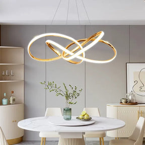 Transforme sua experiência de iluminação com o Lustre Para Sala Executive - Golden Evolut. Da lojaorganizeja.com