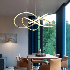 Transforme sua experiência de iluminação com o Lustre Para Sala Executive - Golden Evolut. Da lojaorganizeja.com