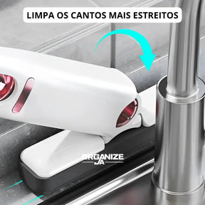 Conheça o Mini Esfregão Auto Espremedor - OrganizeClean™, a solução perfeita para uma limpeza eficiente e sem esforço. Da lojaorganizeja.com