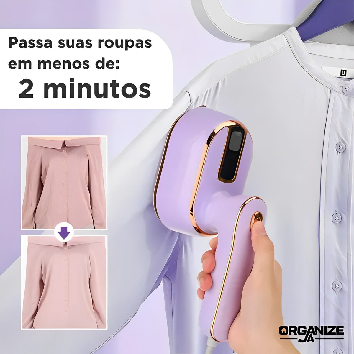 Mini Ferro de Passar Portátil - UniPress®