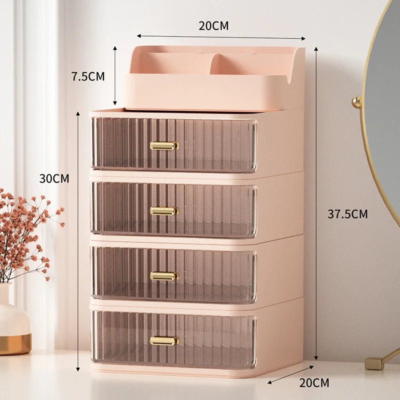 Mais do que um simples organizador, este item é uma peça de design funcional que combina praticidade e estilo, proporcionando um local elegante para armazenar suas preciosas maquiagens. Da loja lojaorganizeja.com