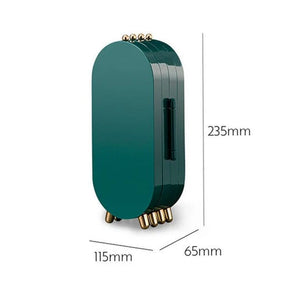 Organize e proteja suas peças favoritas com o Porta Joias Sunshine, que une sofisticação, praticidade e um design radiante, valorizando o cuidado com seus acessórios. Da lojaorganizeja.com