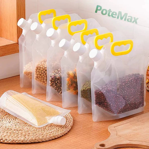 Bem-vindo à era do armazenamento sustentável com o PoteMax! Mais do que simples recipientes, são parceiros versáteis que elevam a forma como você preserva e organiza alimentos. Descubra a praticidade e a ecologia em cada pote. Da lojaorganizeja.com