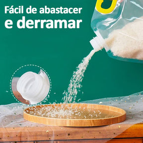 Bem-vindo à era do armazenamento sustentável com o PoteMax! Mais do que simples recipientes, são parceiros versáteis que elevam a forma como você preserva e organiza alimentos. Descubra a praticidade e a ecologia em cada pote. Da lojaorganizeja.com