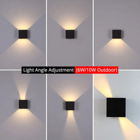 A  Arandela Externa de Parede em LED à Prova d'Água, uma fusão de design moderno e durabilidade.  Da lojaorganizeja.com