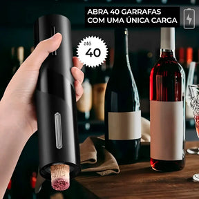 Abridor de Vinho Elétrico - Fresh GuardPro 4 em 1