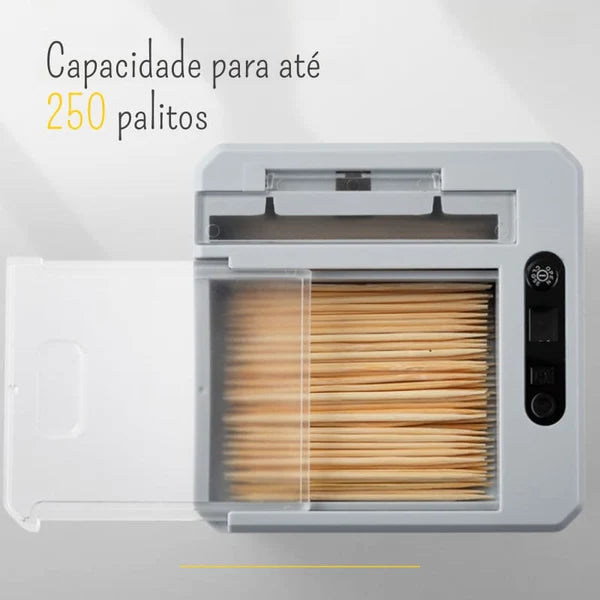 Adquira agora o Paliteiro Automático e transforme a hora das refeições em um momento mais prático e higiênico. Da lojaorganizeja.com