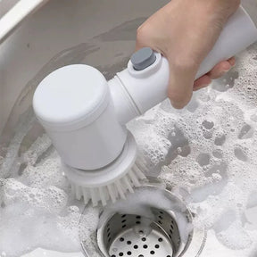 Apresentamos a Escova de Limpeza Elétrica com 5 Cabeças , uma ferramenta que leva a limpeza doméstica a um novo patamar. Descubra como esta escova elétrica multifuncional torna cada canto da sua casa impecável.