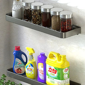 A Prateleira para Banheiro em Alumínio Preta, a solução perfeita para um banheiro moderno e organizado. Como esta plataforma combina funcionalidade e estilo, elevando o ambiente. Da loja lojaorganizeja.com