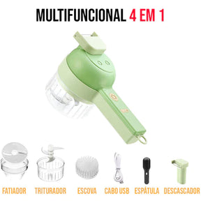 O Triturador Multifuncional de Verduras 4 em 1 Pro , uma ferramenta que simplifica o preparo de alimentos. Descubra como este triturador versátil se destaca em sua cozinha, oferecendo funcionalidades extraordinárias.